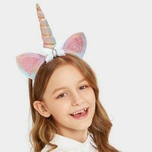 Sold locally💜💚Unicorn headband